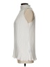 Essentials 100% Polyester Ivory Sleeveless Blouse Size L - photo 5