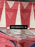 David Cline Color Block Pink 3/4 Sleeve Button-Down Shirt Size M - photo 7