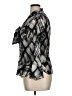 Allison Taylor 100% Polyester Gray 3/4 Sleeve Blouse Size XL - photo 5