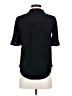 J.Crew 100% Silk Black Short Sleeve Silk Top Size XXS - photo 2
