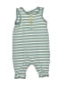 Carter's Stripes Teal Short Sleeve Onesie Size Newborn - photo 1