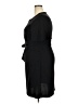 Donna Morgan Solid Black Casual Dress Size 18 - photo 5