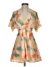 Unbranded 100% Polyester Orange Tan Casual Dress Size XS - photo 1
