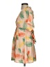 Unbranded 100% Polyester Orange Tan Casual Dress Size XS - photo 5