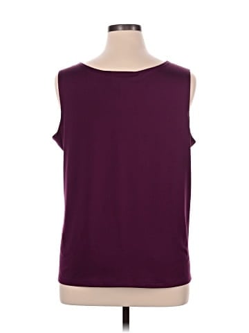 Susan Graver Sleeveless T-Shirt (view 2)
