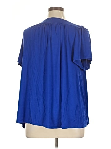 Cable & Gauge Short Sleeve Blouse (view 2)