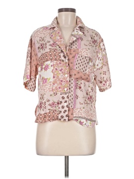 Stem & Vine Short Sleeve Blouse