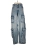 Zara Blue Cargo Pants Size 2 - photo 1