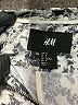 H&M 100% Polyester Print Silver Jacket Size 6 - photo 6