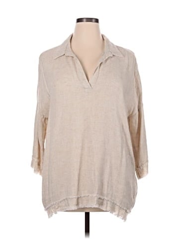 Umgee 3/4 Sleeve Blouse (view 1)