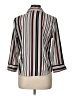 Notations Stripes Ivory 3/4 Sleeve Blouse Size L (petite) - photo 2
