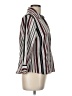 Notations Stripes Ivory 3/4 Sleeve Blouse Size L (petite) - photo 4