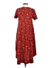 Lularoe Paisley Red Casual Dress Size XXS - photo 2