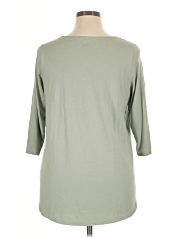 Tahari 3/4 Sleeve T-Shirt (view 2)