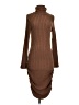 Unbranded Brown Casual Dress Size S - photo 1