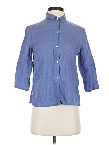 Banana Republic 3/4 Sleeve Button-Down Shirt (view 1)