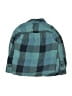Quiksilver 100% Cotton Plaid Teal Blue Long Sleeve Button-Down Shirt Size 4 - photo 2