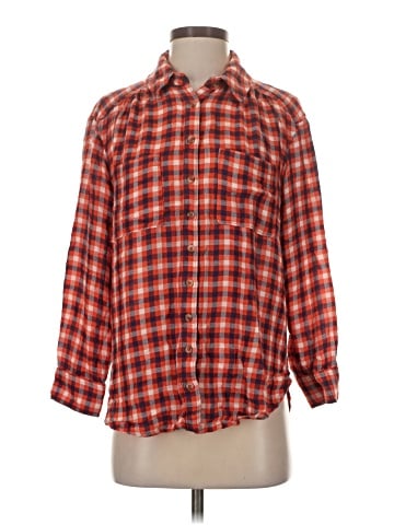 Pilcro Long Sleeve Button-Down Shirt (view 1)