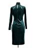 En Focus Studio Solid Teal Cocktail Dress Size 6 - photo 2
