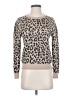 J.Crew 100% Wool Animal Print Tan Wool Pullover Sweater Size S - photo 1