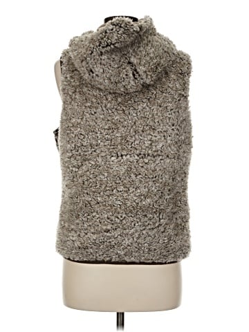 CoffeeShop Faux Fur Vest (view 2)
