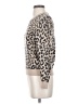 J.Crew 100% Wool Animal Print Tan Wool Pullover Sweater Size S - photo 5
