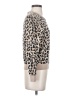 J.Crew 100% Wool Animal Print Tan Wool Pullover Sweater Size S - photo 4