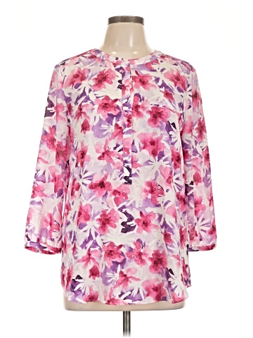 Not Your Daughter's Jeans 3/4 Sleeve Blouse (view 1)