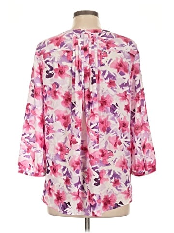 Not Your Daughter's Jeans 3/4 Sleeve Blouse (view 2)