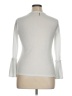 MICHAEL Michael Kors 100% Polyester Ivory Long Sleeve Top Size XL - photo 2