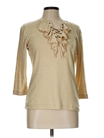 Lauren Jeans Co. 3/4 Sleeve Top (view 1)