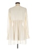 Shein 100% Polyester Ivory Long Sleeve Blouse Size 8 - 10 - photo 2