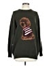 Sunday Best Graphic Green Pullover Sweater Size XS - photo 1