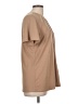Unbranded Tan Short Sleeve Blouse Size L - photo 4