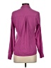 Express Purple Long Sleeve Blouse Size XS - photo 2
