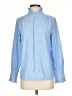 Unbranded Stripes Blue Long Sleeve Blouse Size S - photo 1