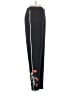 Ted Baker London 100% Polyester Hearts Black Casual Pants Size 4 (1) - photo 4