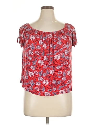 No Comment Short Sleeve Blouse (view 1)