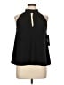 AWARE by Vero Moda 100% Polyester Black Sleeveless Blouse Size L - photo 1