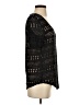 Wolven Black Short Sleeve Top Size XS - photo 4