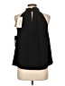 AWARE by Vero Moda 100% Polyester Black Sleeveless Blouse Size L - photo 2
