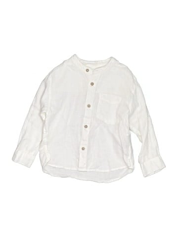 Zara Baby Long Sleeve Button-Down Shirt (view 1)