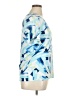 JM Collection Blue Short Sleeve Blouse Size 0X - photo 4