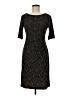 Connected Apparel Chevron-herringbone Black Cocktail Dress Size 6 - photo 1