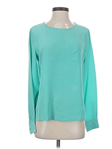 Equipment Long Sleeve Blouse (view 1)