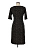 Connected Apparel Chevron-herringbone Black Cocktail Dress Size 6 - photo 2