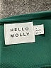 Hello Molly 100% Polyester Solid Green Cocktail Dress Size 4 - photo 4