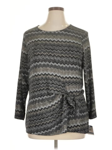 Kasper 3/4 Sleeve Top (view 1)