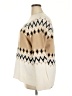 Ann Taylor Chevron-herringbone Tan Pullover Sweater Size XXL - photo 5