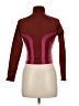 Fabletics Color Block Burgundy Track Jacket Size M - photo 2